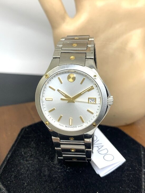 Movado SE Women\'s Watch 0607516 Swiss Quartz Two Tone Stainless Steel 32mm main image 9